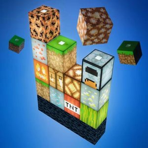 Nouvelle lampe créative DIY en blocs <span class=keywords><strong>de</strong></span> construction rectangulaires, personnalisable, moderne, lumière blanche chaude, LED ABS, veilleuse pour la maison - Product Image 3