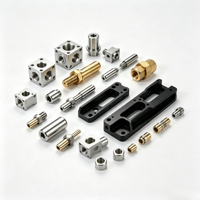 Mecanizado CNC de Alta Precisión de 5 Ejes, Fresado de Metal, Acero Inoxidable, Latón, Aluminio, Titanio, Torneado CNC, Piezas de Componentes Mecánicos