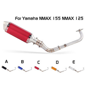 Silencieux d'Échappement de Moto en Acier Inoxydable Slip On pour Yamaha NMAX 155 NMAX 125 MAX 155 125 - Product Image 2
