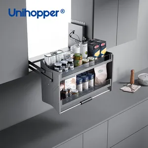 Unihopper Keuken Opbergaccessoires Lift Mand Naar Beneden Planken Kast Glazen Lift Lade Manden