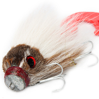 Spinpoler Big Mouse Leurre de pêche en PVC pour gros poissons de mer, pêche à la traîne en eau salée, équipement de pêche au maquereau et au poisson-chat