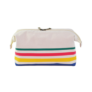 Private Zipper Closure Custom Large <b>Bag</b> Women's National Stylish Beige Wax Canvas Durable Eco Multi-function <b>Travel</b> Organizer - Product Image 3
