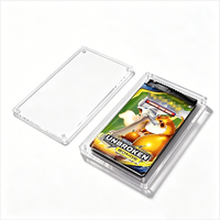 Étui de présentation en acrylique transparent personnalisé pour cartes TCG, cartes originales, boosters anglais 1ère édition et sachets d'amélioration One Piece