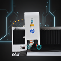 Machine de découpe laser CO2 à fibre de haute qualité 4x8 pieds avec système Cypcut, rails de guidage HIWIN, pour tôle, acrylique, bois, caoutchouc, AI, eau