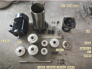 Pompe à eau verticale centrifuge multi-étages non auto-amorçante, vente directe usine, monophasée - Product Image 1