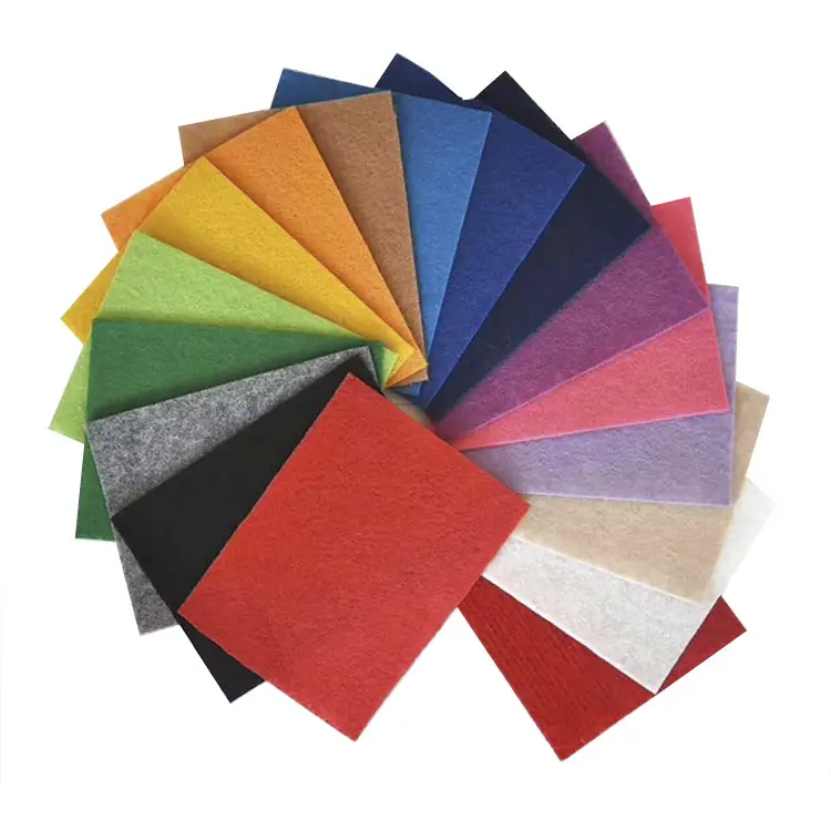 Home Textile Plain Color Non Woven Polyester Needle Punch Exhibition Event Carpet