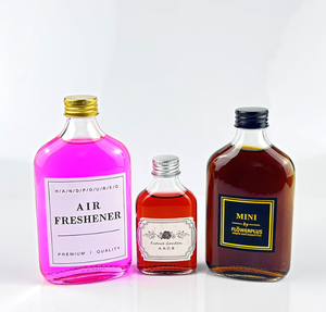 จินวอดก้าเหล้า250มล. 500มล. ขวดแก้วใสรูปทรงแบนจากโรงงาน - Product Image 2
