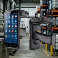 Lector RFID OEM IP66 Resistente, PDA con Lector de Etiquetas HDX FDX-B, Lector de LF 134.2kHz, Reconocimiento Facial OCR y de Huellas Dactilares
