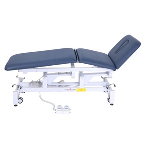 Équipement de physiothérapie au laser Table de thérapie Lit physio Lit <span class=keywords><strong>spa</strong></span> réglable électrique Table de traitement Lit d'examen Canapé médical - Product Image 2