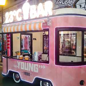 عربات البار المتنقلة، شاحنات الطعام، عربات الآيس كريم، عربات الطعام المتنقلة، وعربات الطعام المجهزة بالكامل. - Product Image 1