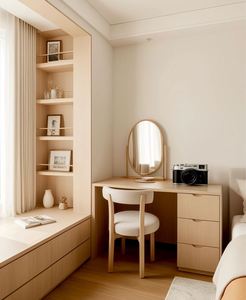 Ensemble de meubles de chambre à coucher de haute qualité et luxueux. Coiffeuse personnalisée et élégante avec un design tendance - Product Image 4