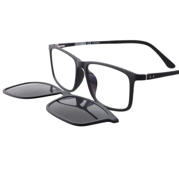Nuevo Ultem Clip en gafas hombres clip polarizado gafas de sol de