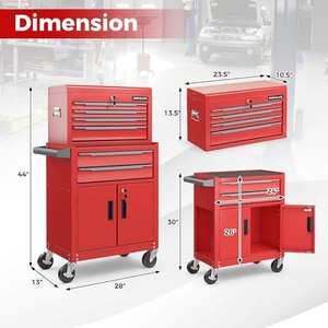 Superluck Custom in alluminio metallo Set <span class=keywords><strong>Box</strong></span> cassone armadi con ruote - Product Image 2