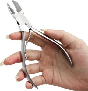 Herramienta de pedicura, cortaúñas profesional para uñas gruesas y encarnadas, alicates de <span class=keywords><strong>Nariz</strong></span> de águila de acero inoxidable, cortador de uñas para hombres y mujeres - Product Image 1