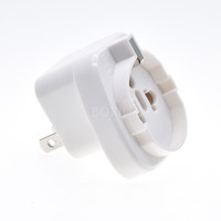 Adaptateur de prise US/EU/Italie vers US 2 broches 10A 250V USA, Canada, Mexique, Japon Adaptateur de voyage SD-6