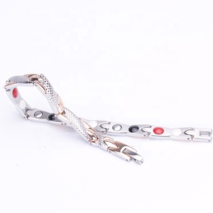 Japão Tecnologia Bio Magnético Germânio Quantum Scalar Energy Bracelet Pulseira Terapia Magnética para Mulheres e Homens - Product Image 5