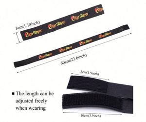 Custom Adjustable Edge Printed Logo Band for Wigs Bandage <b>Elastic</b> <b>Belts</b> Promotion Gift - Product Image 4