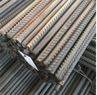 Barre d'acier déformée à chaud à nervures |   HRB500 GR40 GR60 B500B |   Barre filetée précontrainte résistante aux séismes pour la construction