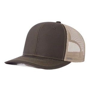 Gorras de béisbol de dos tonos de 5 paneles de algodón de alta calidad personalizadas con logotipo bordado, gorra Snapback, gorra deportiva de camionero con logotipo personalizado - Product Image 2