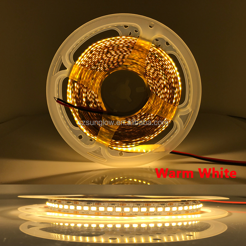 2835 DC12V LED Strip 60 120 240LEDs/m High Bright Flexible LED Rope Ribbon Tape Light Lamp Warm White Cold White 5m · image 4