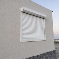 Volet roulant de sécurité en aluminium de haute qualité, imperméable et pare-soleil, pour devanture de magasin