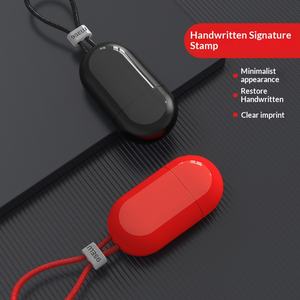 Gravure personnalisée de nom et signature manuscrite sur tampon personnel en plastique photosensible pour infirmière 1225 - Product Image 4