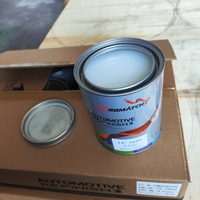 Haute solide excellente couleur Match-up revêtement automatique 1K Basecoat peinture de voiture 1K liant Transparent pour la finition de carrosserie de voiture