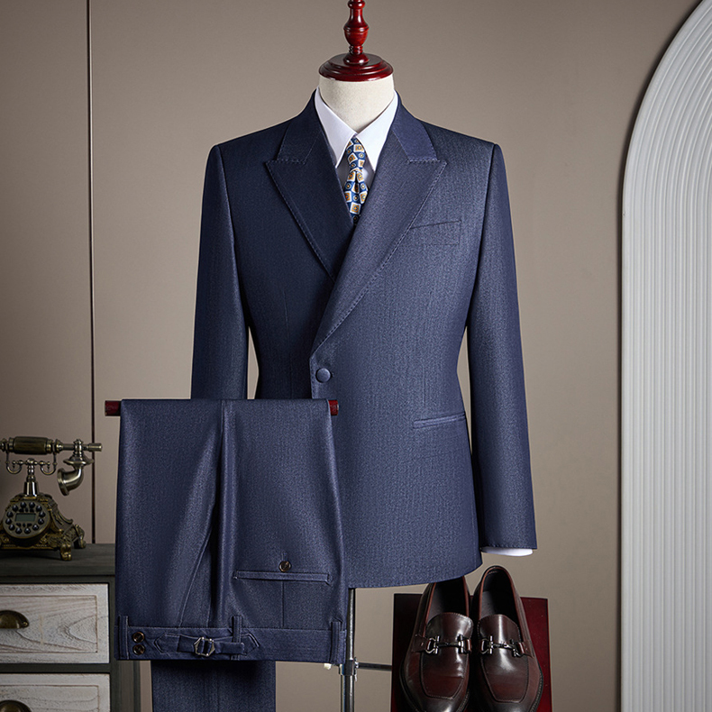 Men s Green Fruit Lapel Slim