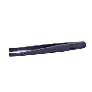 Industrial black Mini 933 Series anti-static conductive ESD plastic tweezers For Electronic Pcb Smd Ic Repair Tool