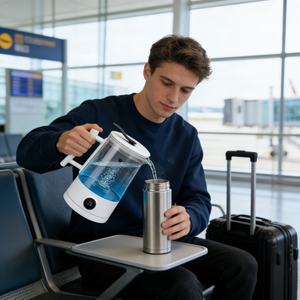 Bouilloire à eau hydrogénée portable avec technologie PEM, rechargeable par USB, pour usage domestique, pichet à eau hydrogénée - Product Image 5