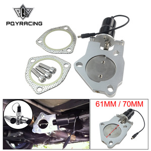 Valve électrique pour tuyau d'échappement 2,5 3,0 pouces en aluminium avec télécommande pour mise à niveau et modernisation - Product Image 5