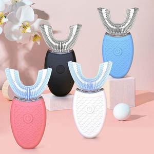 Cepillo de Dientes Eléctrico Inteligente en Forma de U, 90 Días de Duración, Vibración Sónica de Alta Frecuencia, Certificado por la FCC/CE para Adultos - Product Image 1