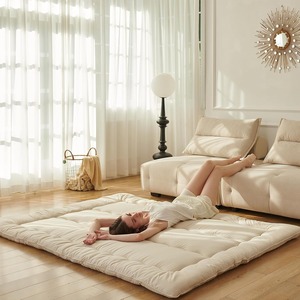 Tatami-Matratzen auflage im japanischen Stil Faltbares Roll-Up-Bett für die Verwendung mit mehreren Szenarien wie <span class=keywords><strong>Camping</strong></span>-Gästezimmer - Product Image 2