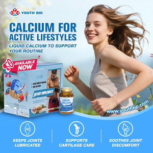 Capsules de calcium liquide en gélule souple D3 K2 pour la santé des os et des articulations des adultes, prix d'usine OEM, étiquette privée, gélules très souples/bouteille - Product Image 2
