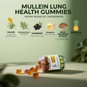 لواكة أوراق المولين لصحة الجهاز التنفسي والحصانة والعافية الشاملة تعزز صحة الشعب الهوائية مكملات أوراق الموليلين للرئة - Product Image 4