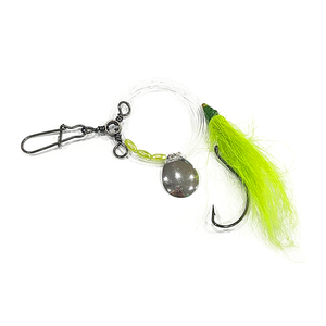 <span class=keywords><strong>Gancho</strong></span> hecho a mano Bucktail Teaser <span class=keywords><strong>Fluke</strong></span> para fabricante de agua salada aparejo de anzuelo de pesca - Product Image 2