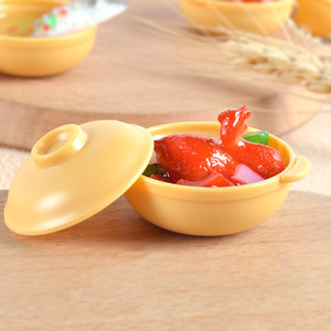 Jouets alimentaires miniatures de simulation, canard rôti, cuisses de poulet, pattes de poulet, riz au pot de terre cuite, modèles alimentaires, accessoires, porte-clés, pendentifs - Product Image 4