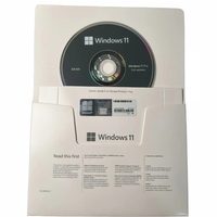 Windows 11 Pro DVD en Inglés, Paquete Completo con Clave COA, Activación en Línea, 12 Meses de Garantía, Win 11 Pro OEM, Envío Rápido