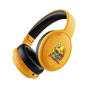 <span class=keywords><strong>Casque</strong></span> de jeu sportif sans fil et filaire Original <span class=keywords><strong>Transformers</strong></span> Bumblebee HD avec fonction d'appel et microphone intégré - Product Image 1