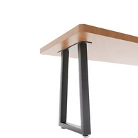 Pieds de table HD d'usine, pieds de table de bureau en fer chromé