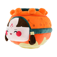 Peluche Kawaii Fille Chinoise en Tenue Traditionnelle, Douce et Moelleuse, Mini Pendentif Breloque de Sac, Cadeau Personnalisé OEM ODM