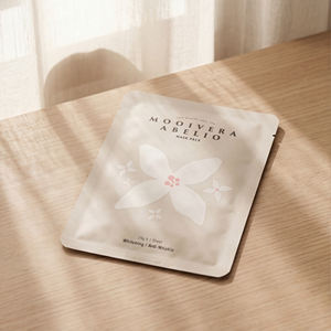 Masque facial RB40 Hole Type Sheet 10EA Mooivera Abelio, respirant, en tissu Tencel Rayon, coréen, végétalien, halal, éclaircissant pour la peau - Product Image 1