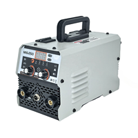 250 ampères Soldadora De Micro Alambre 3 en 1 Igbt Multi Process Flux Core Gasless Mig Welding Machine