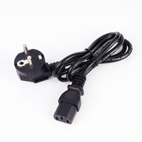 Cordon d'alimentation AC standard européen 3x0.75mm cuivre nu 3m/5m longueur 16A prise européenne IEC320 C13 pour la France pour les appareils ménagers