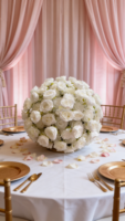 Centros de Mesa con Bola de Flores para Bodas, Personalizables, Rojos, de Seda Artificial, Estilo Romántico, Duraderos, de Alta Calidad, Profesionales, de 40-80 cm