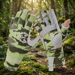 3 Piezas de Protectores de Dedos para Pesca con Mosca, Protección UV, Poliéster, Talla XL, Protector de Dedos para Pesca al Aire Libre, MOQ - Product Image 3
