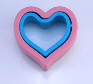 Juego de Cortadores y Selladores de <span class=keywords><strong>Galletas</strong></span> 2 en 1 de Acero Inoxidable Ecológico, para Niños - Product Image 2