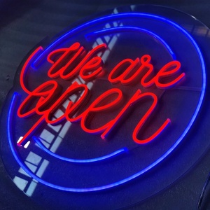 La barra luminosa del negozio su ordinazione ha animato il grande segno aperto principale Neon rosa luminoso <span class=keywords><strong>Extra</strong></span> <span class=keywords><strong>Large</strong></span> Rgb del ristorante di affari con il telecomando a Shenzhen - Product Image 3