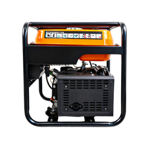 Low Price Silent Frame Type <b>Generator</b> 5kW <b>Gas</b> Powered Easy Carry for Household Use HS5400-L-2 Built in LED Display Shows Voltage - Product Image 1