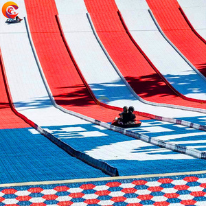 Bền sân chơi ngoài trời vui chơi giải trí khổng lồ trượt trượt đơn đôi trượt dốc nhựa cầu vồng Slide - Product Image 5